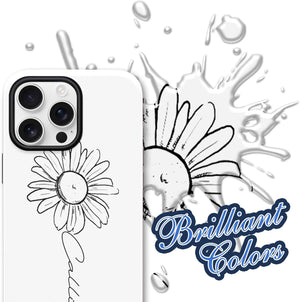 Personalized Daisy iPhone 16 Pro Max Case, Glossy